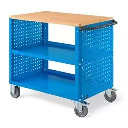 Carrello Clever 1014 Large mm.1024x615x870H - Blu RAL5012